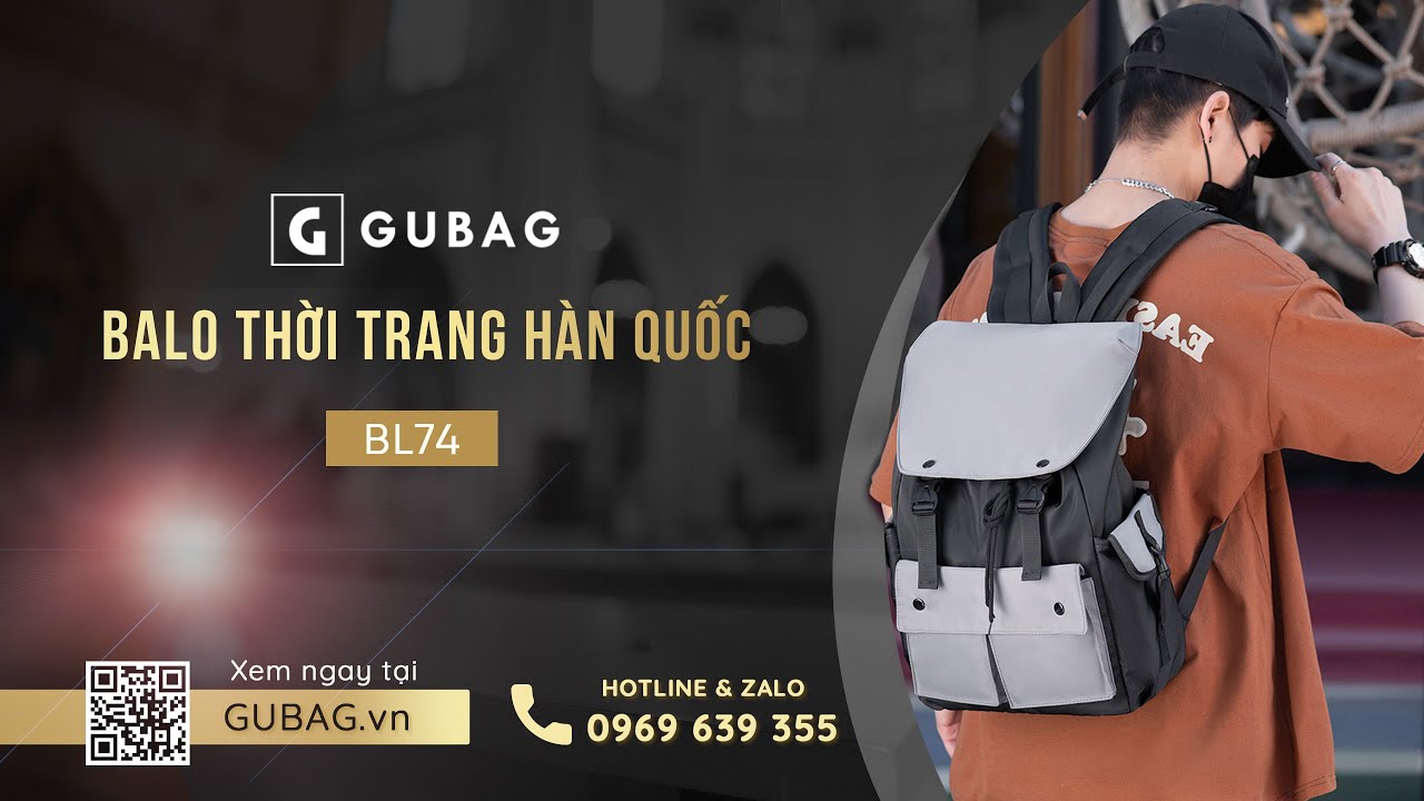 Balo thời trang hàn quốc GB-BL74 update ngày 24/12/2023
