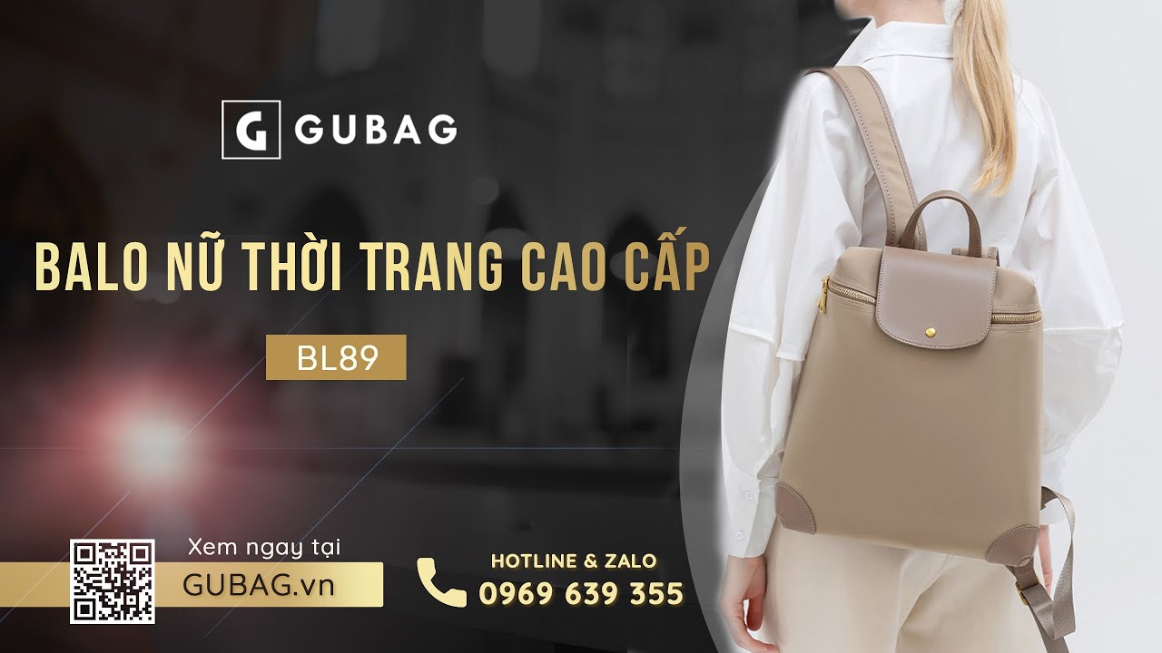 Balo Nữ Thời Trang Cao Cấp GB-BL89