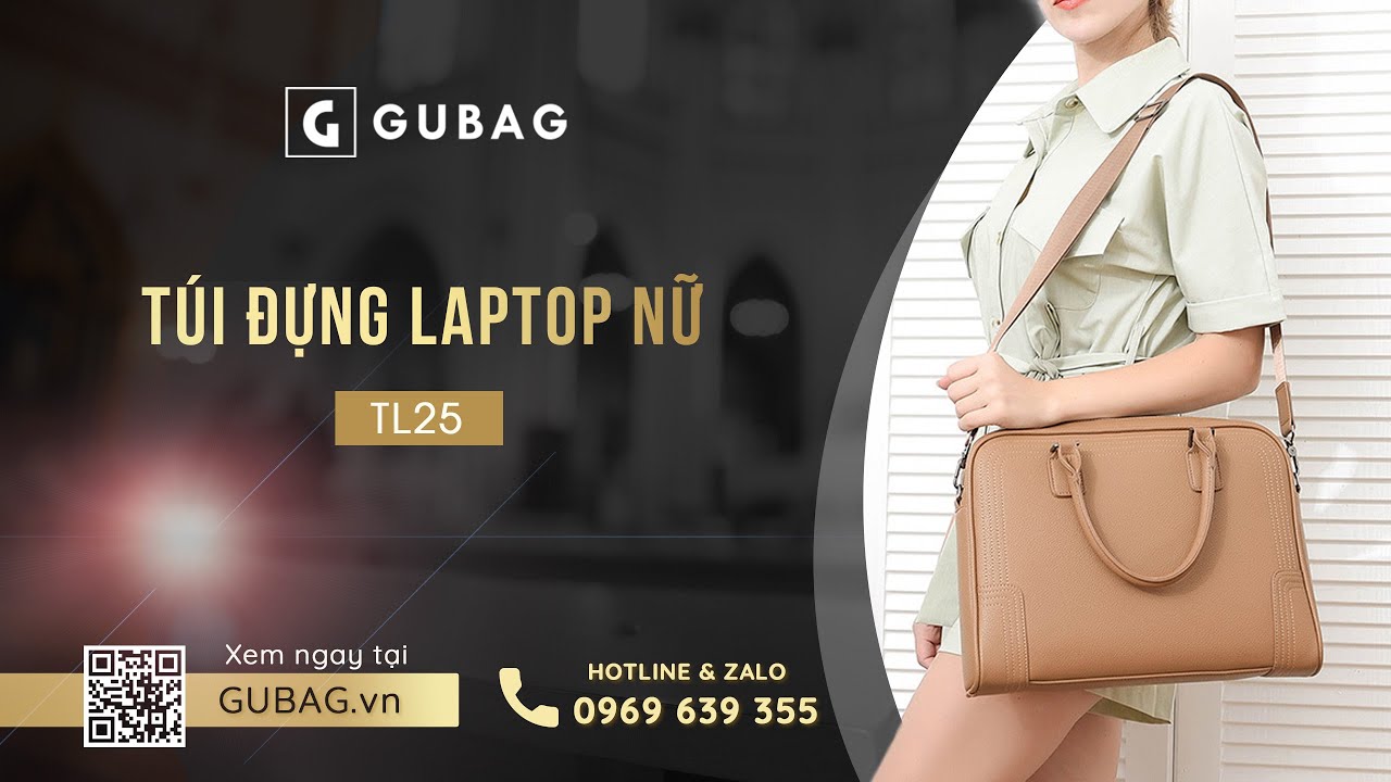 Túi laptop da nữ GB-TL25