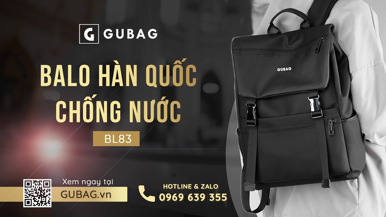 Balo hàn quốc chống nước GB-BL83