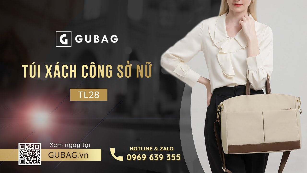 Túi Xách Công Sở Nữ Đựng Laptop GB-TL28
