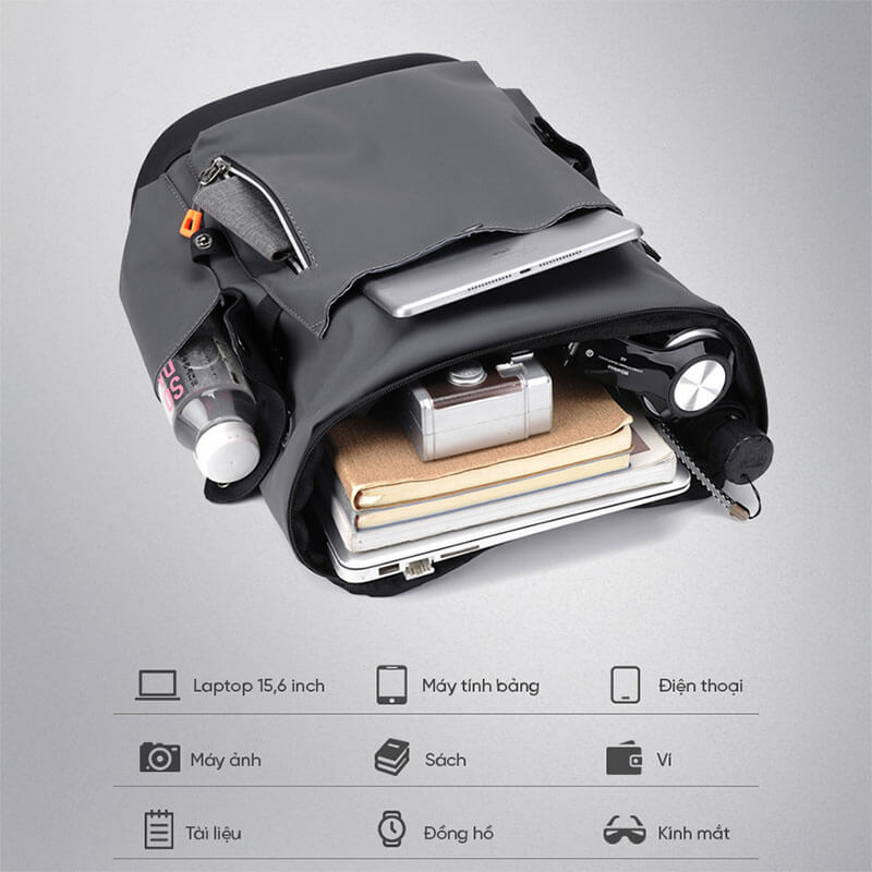 Balo nam thời trang HOT TREND GB-BL14 13 Balo Nam Thoi Trang Hot Trend Gb Bl14 1n