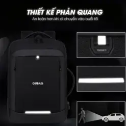 Balo Dung Laptop Cong So Gubag Gb Bl46 10