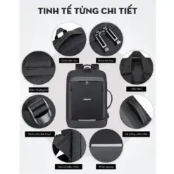 Balo Dung Laptop Cong So Gubag Gb Bl46 12 1