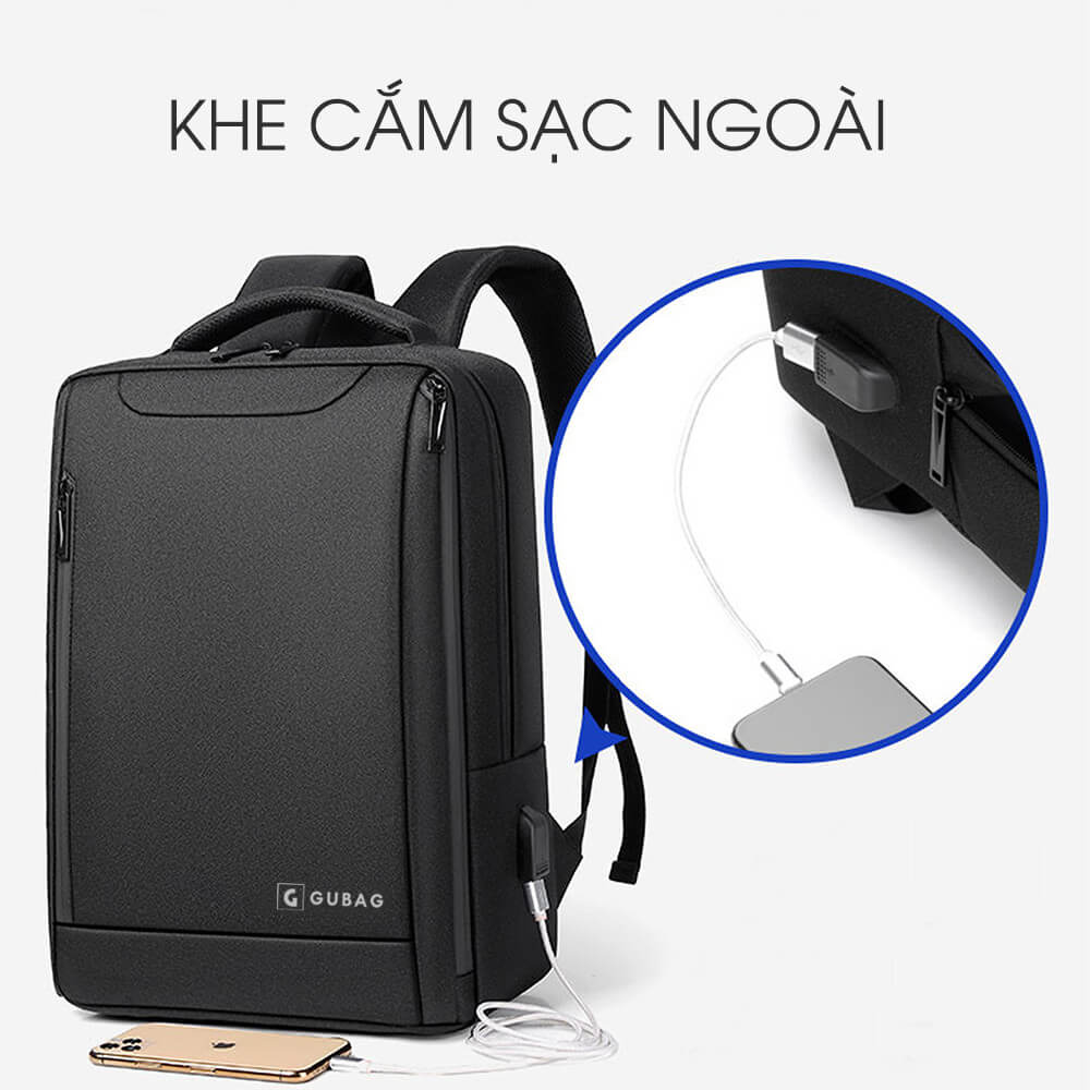 Balo chính hãng Gu Bag cao cấp GB-BL45 2 Balo chính hãng Gu Bag cao cấp GB-BL45 - Ảnh 2