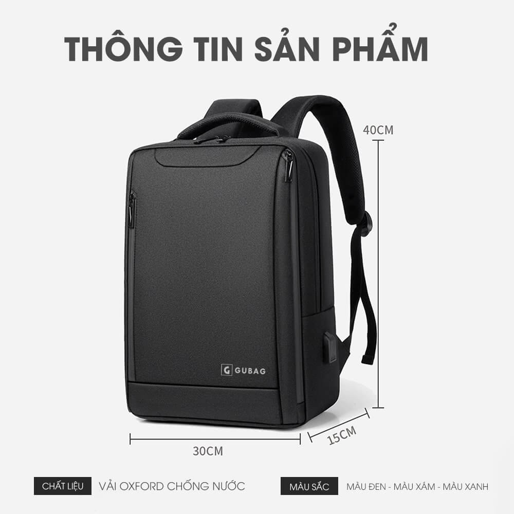 Balo chính hãng Gu Bag cao cấp GB-BL45 5 Balo chính hãng Gu Bag cao cấp GB-BL45 - Ảnh 5