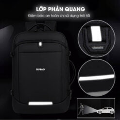 balo đựng laptop 17 inch chống nước cao cấp gb bl57 6