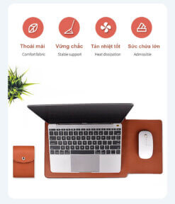 Bao da macbook Air, Pro M1 13 inch đa năng GB-CS14 2