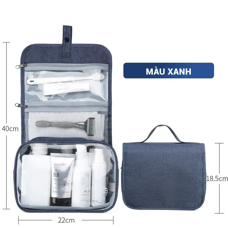 Túi đựng mỹ phẩm du lịch G1-MP01 5 Tui Dung My Pham Du Lich Gap Gon Chong Nuoc G1 Mp01 4