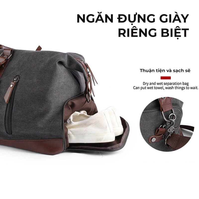 Túi trống du lịch cao cấp GB-DL02 8 Túi trống du lịch cao cấp Gubag GB-DL02