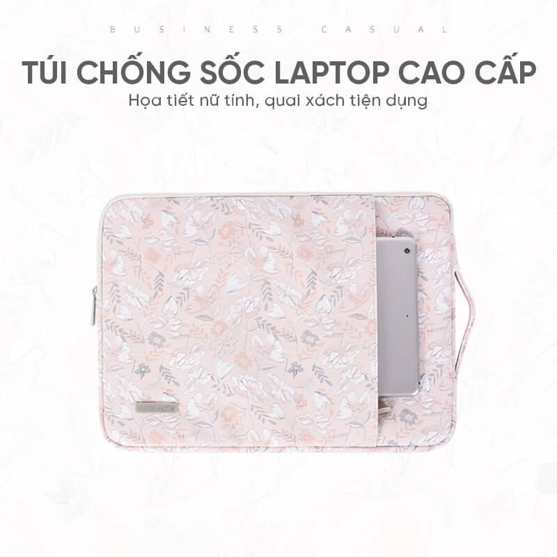 Túi chống sốc laptop cho nữ GB-CS16 7 Túi chống sốc laptop cho nữ GB-CS16