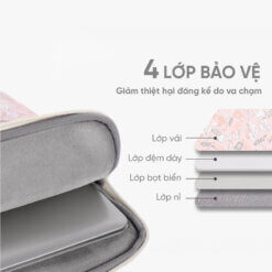 Túi chống sốc laptop cho nữ GB-CS16 15 Túi chống sốc laptop cho nữ GB-CS16