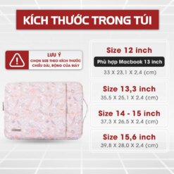 Túi chống sốc laptop cho nữ GB-CS16 14 Túi chống sốc laptop cho nữ GB-CS16