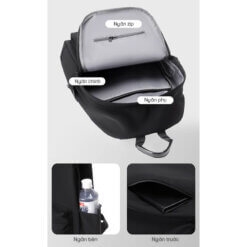 Balo hàn quốc đi học đi làm unisex GB-BL69