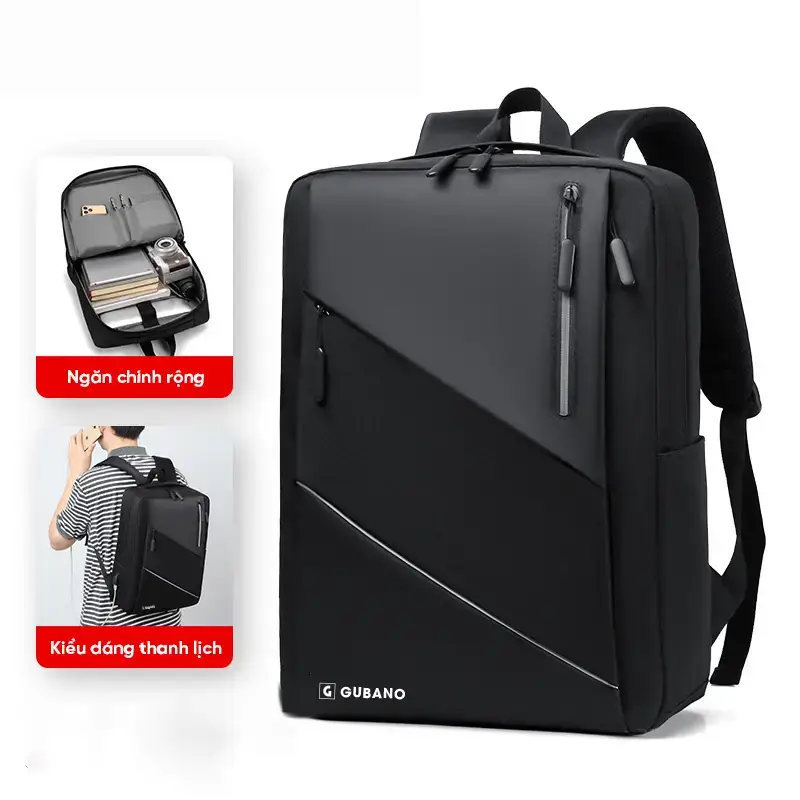 Balo đựng laptop siêu nhẹ GB-BL78 7 Balo Dung Laptop Sieu Nhe Gb Bl78 DE Gbn