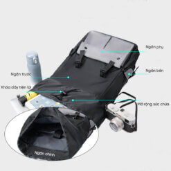 Balo thời trang hàn quốc GB-BL74 15 Balo thời trang hàn quốc GB-BL74