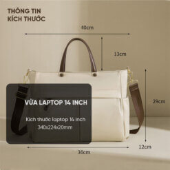 Túi xách công sở nữ loại lớn GB-TL22