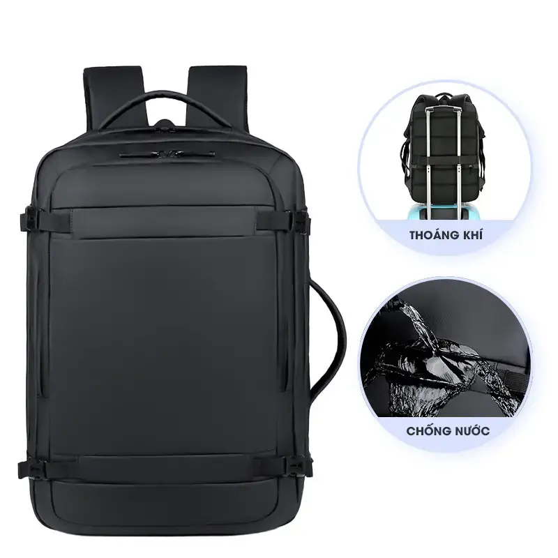Balo du lịch công tác chính hãng GB-BL80 9 Balo Du Lich Cong Tac Chinh Hang Gb Bl80 Dek