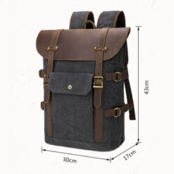 Balo nam vải canvas thời trang cao cấp GB-BL86