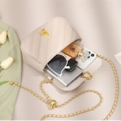 Túi đeo chéo nữ mini dây xích GB-TC21