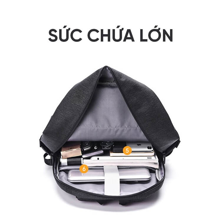 Balo nam phong cách hàn quốc GB-BL94 5 Balo nam phong cách hàn quốc GB-BL94