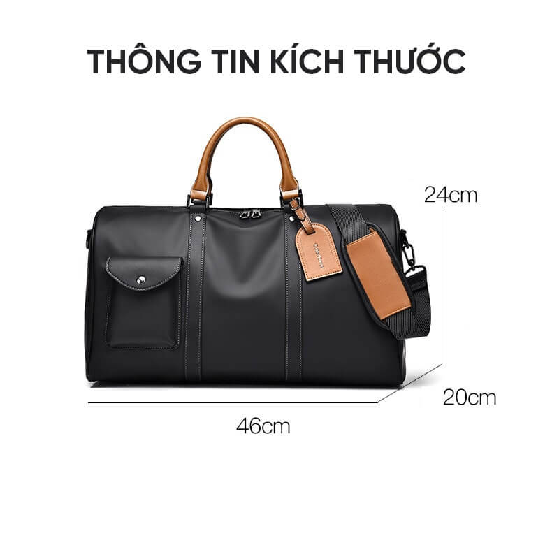 Túi đeo du lịch nam cao cấp GB-DL07 2 Túi đeo du lịch nam cao cấp GB-DL07