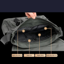 Túi messenger bag đeo chéo chống nước GB-TC37 16 Tui Messenger Bag Deo Cheo Chong Nuoc GB TC37 9