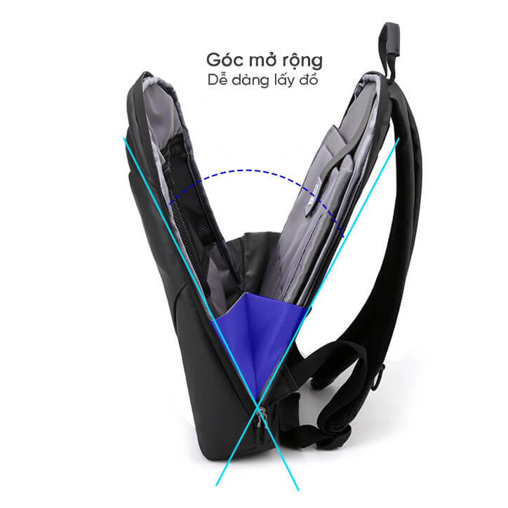 Balo nhỏ gọn cho nam GB-BL101 11 Balo Nho Gon Cho Nam GB BL101 2