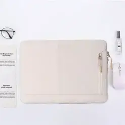 Bọc chống sốc laptop đẹp cho nữ văn phòng GB-CS25 28 Boc Chong Soc Laptop Dep Cho Nu Van Phong Gb Cs25 Be
