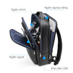 Balo da nam công sở cao cấp GB-BL103 17 Balo Da Nam Cong So Cao Cap Gb Bl103 5
