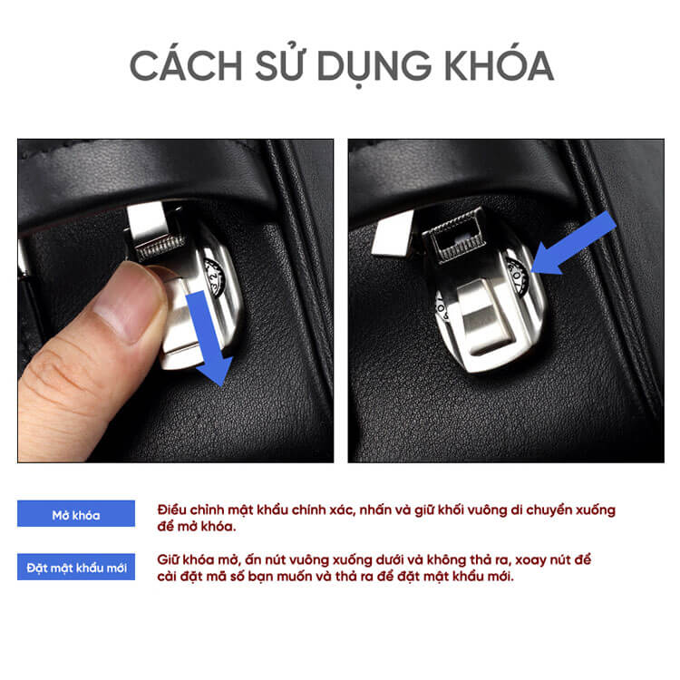 Túi cầm tay nam hàng hiệu da thật GB-CL05 8 Tui Cam Tay Nam Hang Hieu Da That Gb Cl05 7