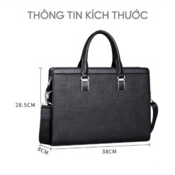 Túi xách nam da thật phong cách công sở GB-TL42 17 Tui Xach Nam Da That Phong Cach Cong So Gb Tl42 5