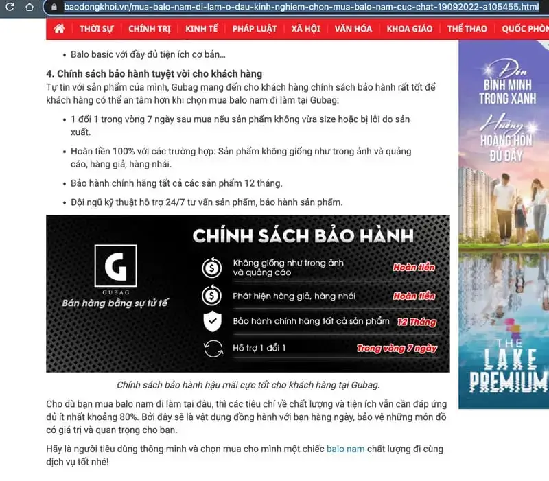 Truyền thông báo chí nói gì về Gubano? 8 Bao Dong Khoi Gubano
