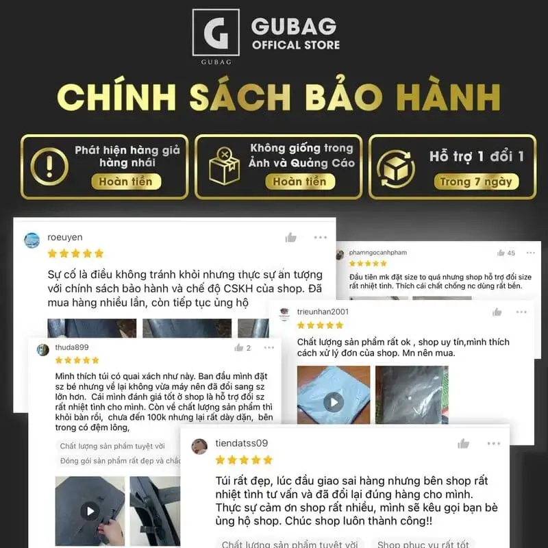 Chính sách bảo hành số 1 tại Gubano 2 Bao Hanh Gubano