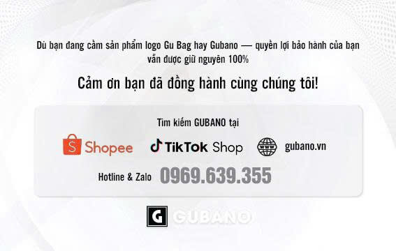 Từ Gubag đến Gubano: Hành trình nâng tầm thương hiệu và lời cam kết về "Gu" chất lượng 5 Quyen Loi Khach Hang Gubano Van Duoc Dam Bao